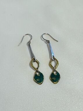 Silpada FRESCO Dangle Sterling Silver Earrings